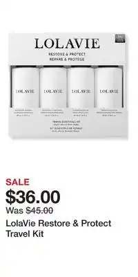 Ulta Beauty LolaVie Restore & Protect Travel Kit offer