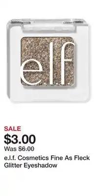 Ulta Beauty e.l.f. Cosmetics Fine As Fleck Glitter Eyeshadow offer