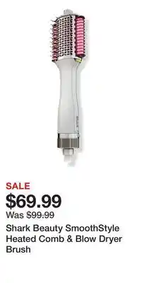 Ulta Beauty Shark Beauty SmoothStyle Heated Comb & Blow Dryer Brush offer