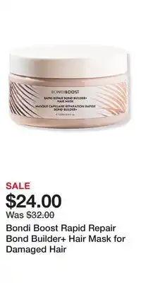 Ulta Beauty Bondi Boost Rapid Repair Bond Builder+ Hair Mask for Damaged Hair offer