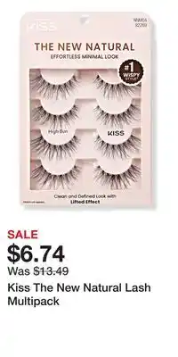 Ulta Beauty Kiss The New Natural Lash Multipack offer