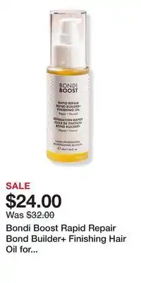 Ulta Beauty Bondi Boost Rapid Repair Bond Builder+ Finishing Hair Oil for Damaged Hai offer