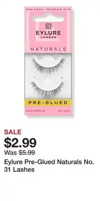 Ulta Beauty Eylure Pre-Glued Naturals No. 31 Lashes offer