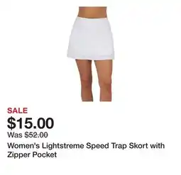 Belk Women's Lightstreme Speed Trap Skort with Zipper Pocket offer
