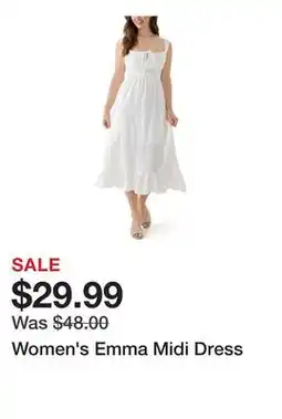 Belk Women's Emma Midi Dress offer