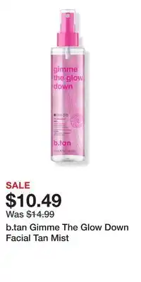 Ulta Beauty b.tan Gimme The Glow Down Facial Tan Mist offer