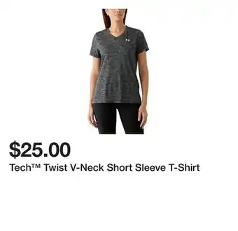 Belk Tech Twist V-Neck Short Sleeve T-Shirt offer