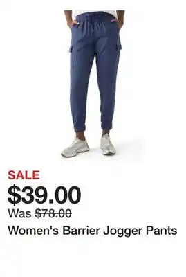 Belk Women's Barrier Jogger Pants offer