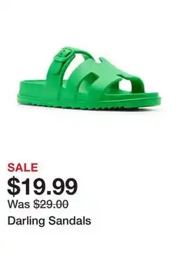 Belk Darling Sandals offer