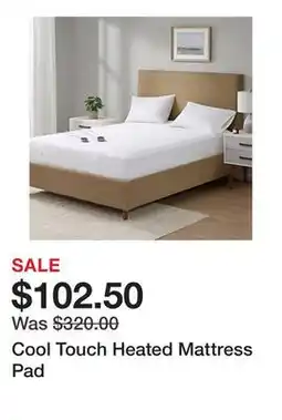 Belk Cool Touch Heated Mattress Pad offer