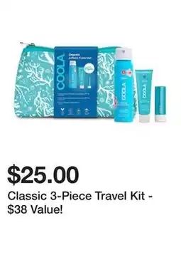 Belk Classic 3-Piece Travel Kit - $38 Value! offer