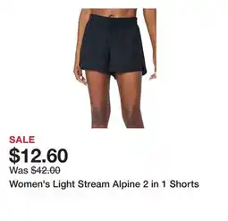 Belk Women's Light Stream Alpine 2 in 1 Shorts offer