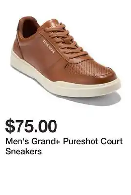 Belk Men's Grand+ Pureshot Court Sneakers offer