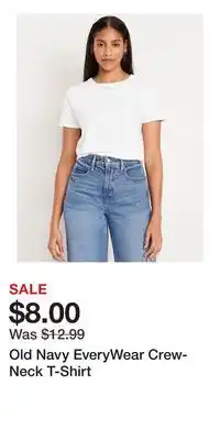 Old Navy Old Navy EveryWear Crew-Neck T-Shirt offer