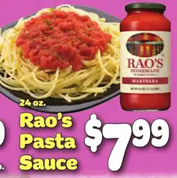 Gristedes Rao's pasta sauce offer