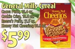 Gristedes General mills cereal offer