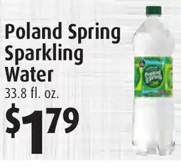 Gristedes Poland spring sparkling water offer