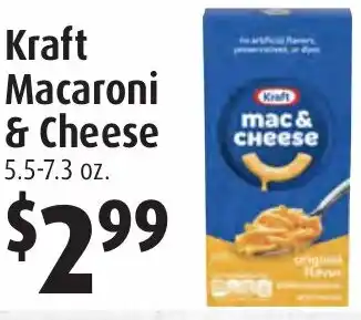 Gristedes Kraft macaroni & cheese offer