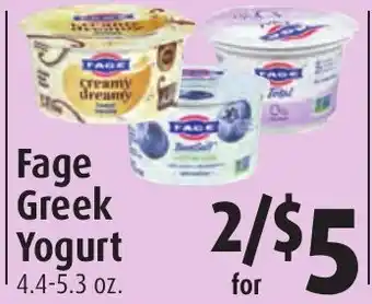 Gristedes Fage greek yogurt offer