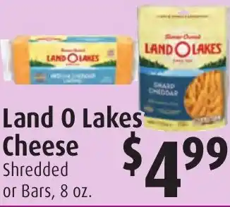 Gristedes Land o lakes cheese offer