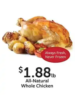 Fareway All-natural whole chicken offer