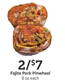Fareway Fajita pork pinwheel offer