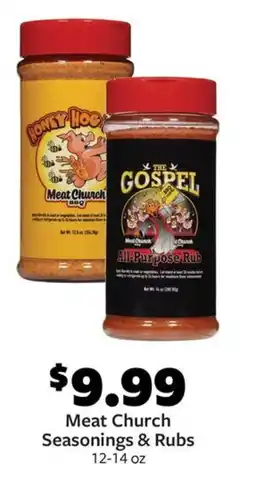 Fareway Meat church seasonings & rubs offer