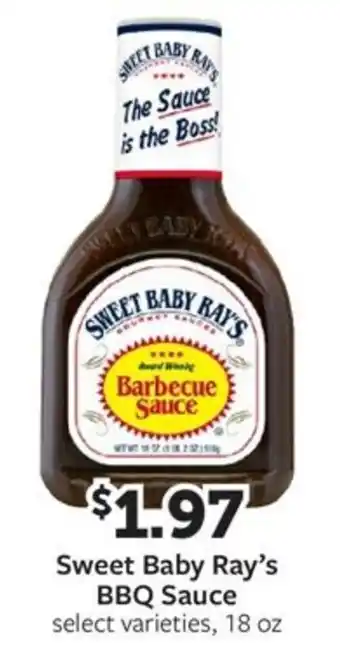 Fareway Sweet baby ray's bbq sauce offer