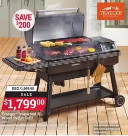 Ace Hardware Traeger Ironwood XL Wood Pellet Grill offer