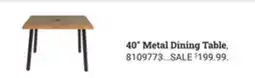 Ace Hardware 40 Metal Dining Table offer