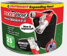 Ace Hardware Pocket Hose 25' Silver Bullet 2.0 Expanding Garden Hose offer
