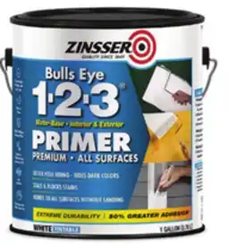 Ace Hardware Zinsser Bulls Eye 1-2-3 Primer, 1 Gal offer