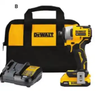 Ace Hardware DEWALT 20V MAX Power ATOMIC Brushless Impact Driver Kit offer