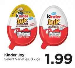 Food 4 Less Kinder Joy offer