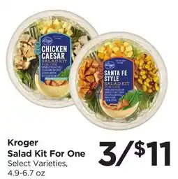 Food 4 Less Kroger Salad Kit For One offer