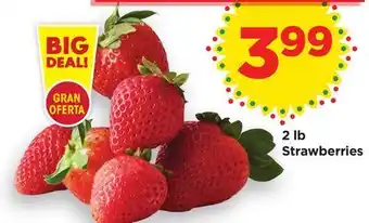Food 4 Less 2 lb Strawberries offer