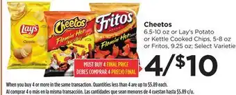 Food 4 Less Cheetos offer