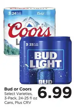 Food 4 Less Bud or Coors offer