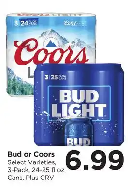 Food 4 Less Bud or Coors offer