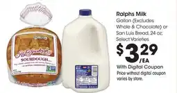Ralphs Ralphs Milk offer