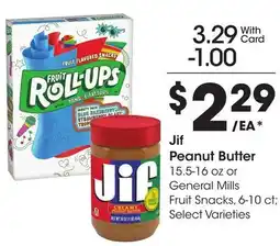 Ralphs Jif Peanut Butter offer