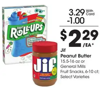 Ralphs Jif Peanut Butter offer