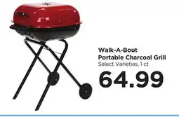 Food 4 Less Walk-A-Bout Portable Charcoal Grill offer