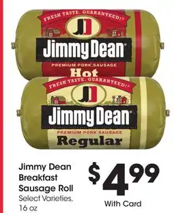 Ralphs Jimmy Dean Breakfast Sausage Roll offer