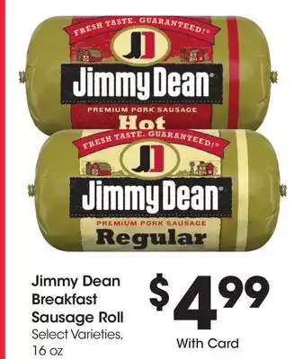 Ralphs Jimmy Dean Breakfast Sausage Roll offer