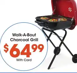 Ralphs Walk-A-Bout Charcoal Grill offer
