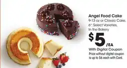 Ralphs Angel Food Cake offer