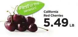Food 4 Less California Red Cherries offer