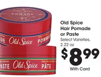 Ralphs Old Spice Hair Pomade or Paste offer