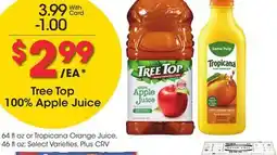 Ralphs Tree Top 100% Apple Juice offer